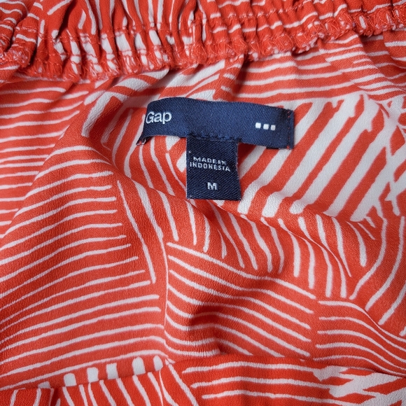 Gap Boat Neck Striped Blouse Size Medium - Picture 3 of 3